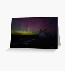 Bow Fiddle Aurora Greeting Card