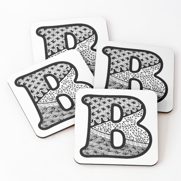 Item preview, Letter B (Big & Centered) designed and sold by DreamWearin.