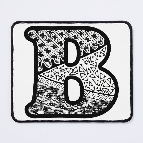 Item preview, Letter B (Big & Centered) designed and sold by DreamWearin.