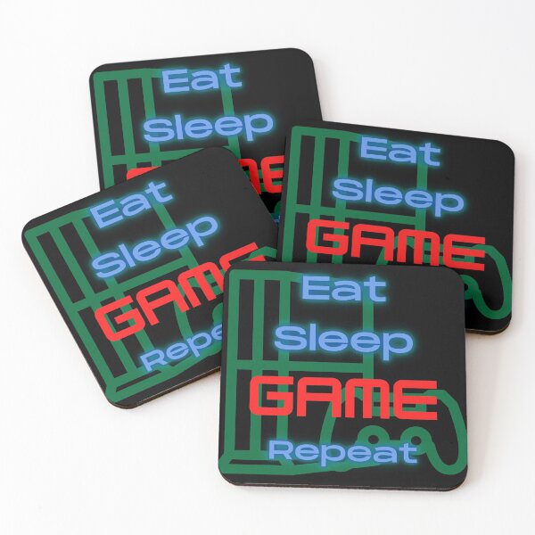 Item preview, Eat Sleep Game Repeat designed and sold by QLityProducts.