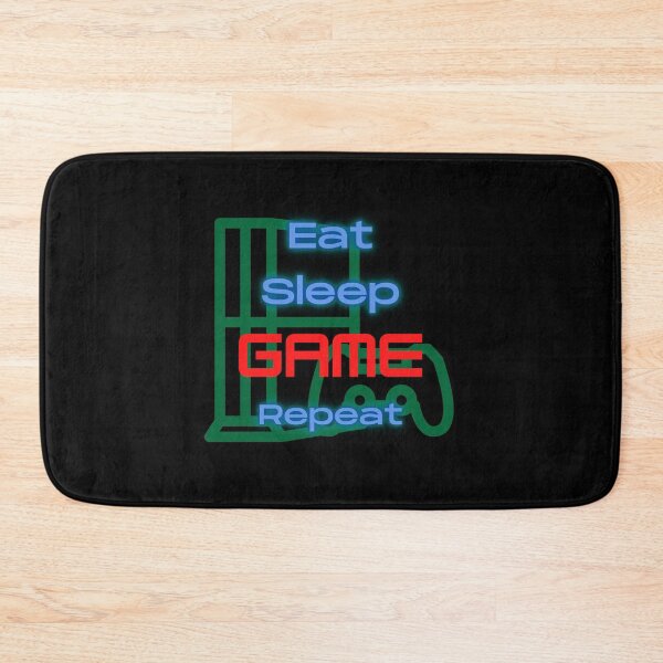 Item preview, Eat Sleep Game Repeat designed and sold by QLityProducts.