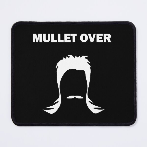 Item preview, Mullet Over Funny Hairdressing / Barber Pun designed and sold by RomeoSketches.