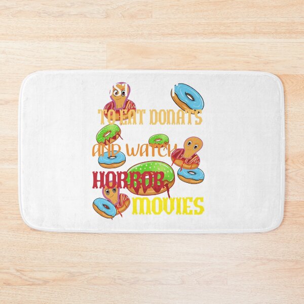 Item preview, I Just Want To Eat Donut And Watch Horror Movies designed and sold by Bodino.