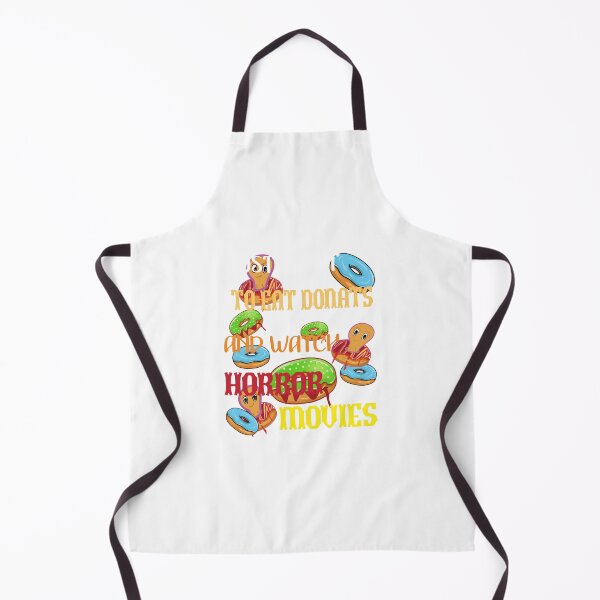 Item preview, I Just Want To Eat Donut And Watch Horror Movies designed and sold by Bodino.