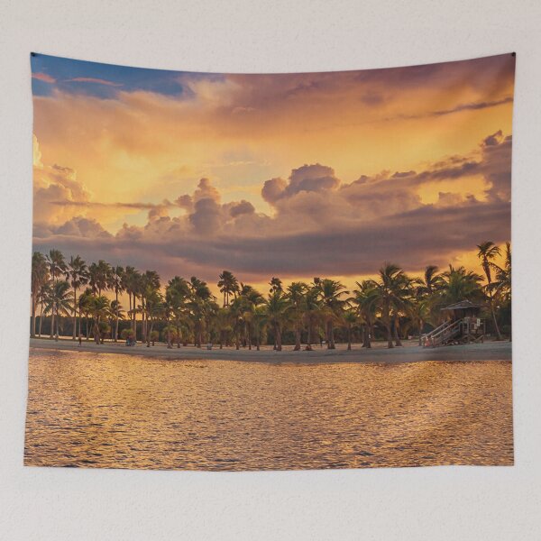 Item preview, Miami Beach Florida Sunset FL Palm Trees designed and sold by Piper-Deals.