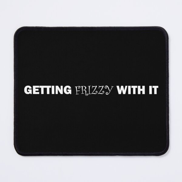 Item preview, Getting Frizzy With It Funny Hairdressing / Barbering Pun designed and sold by RomeoSketches.