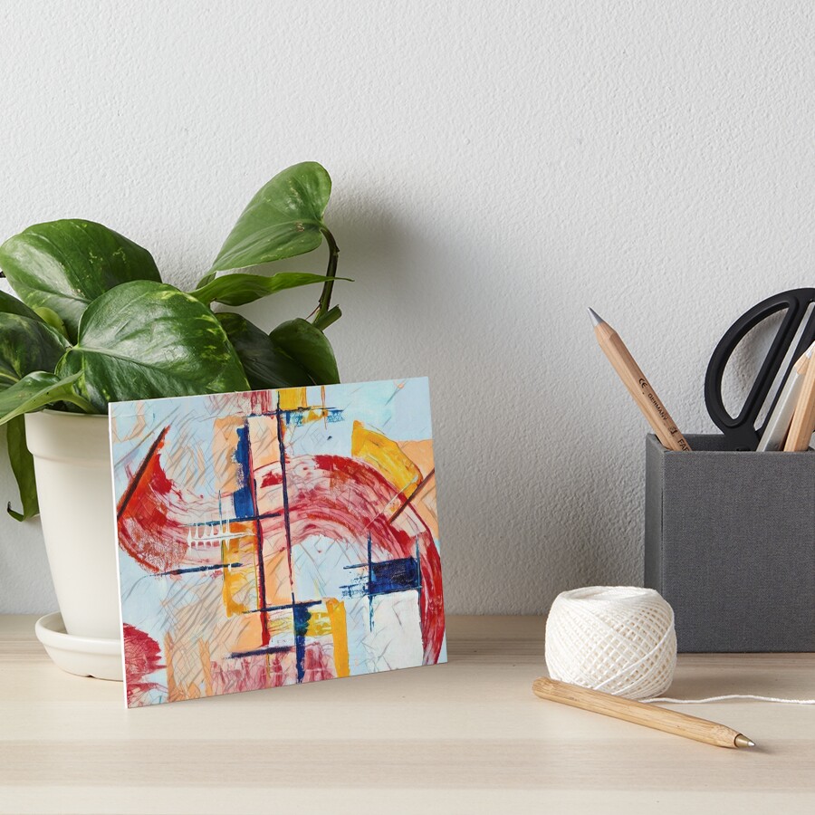 Item preview, Art Board Print designed and sold by Rozanasarmanho.