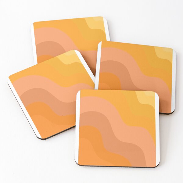 Item preview, orange waves designed and sold by scribblesbyzo.