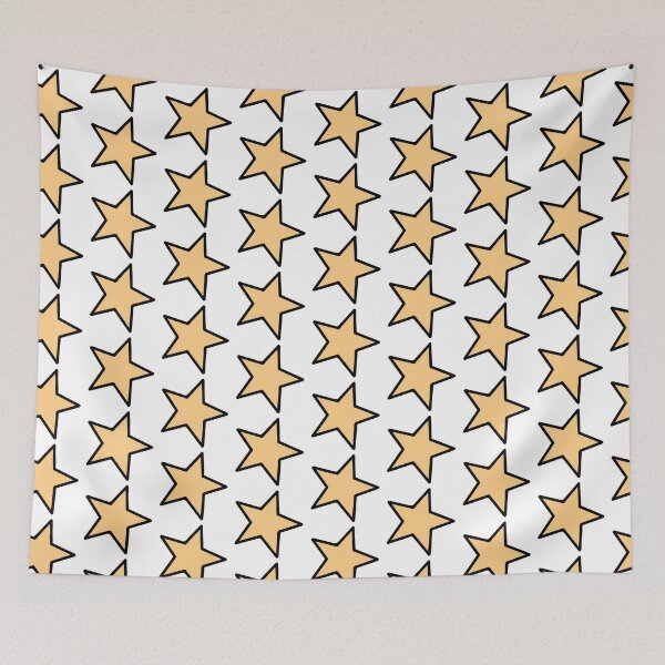 Item preview, Minimalistic Pastel Orange Star In Space , Super Simple  designed and sold by Barolina.
