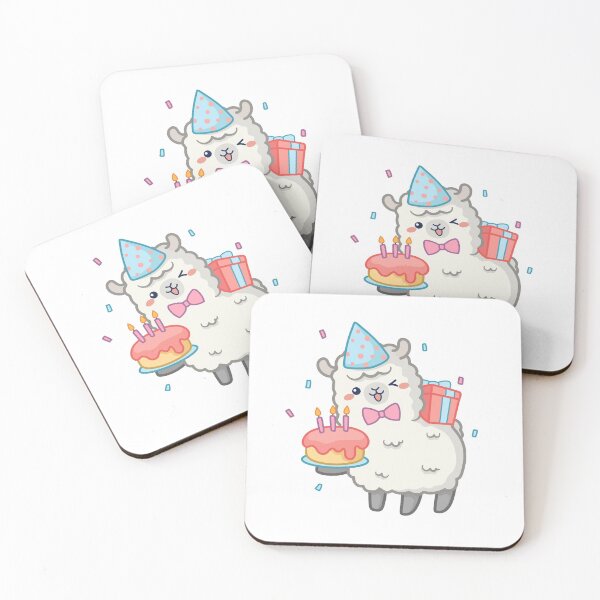 Item preview, Alpaca surprise party - birthday designed and sold by BS-Uniques.