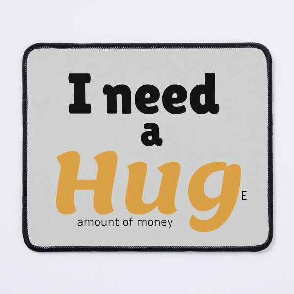 Item preview, I need a hug (black) designed and sold by Bash0sh0.