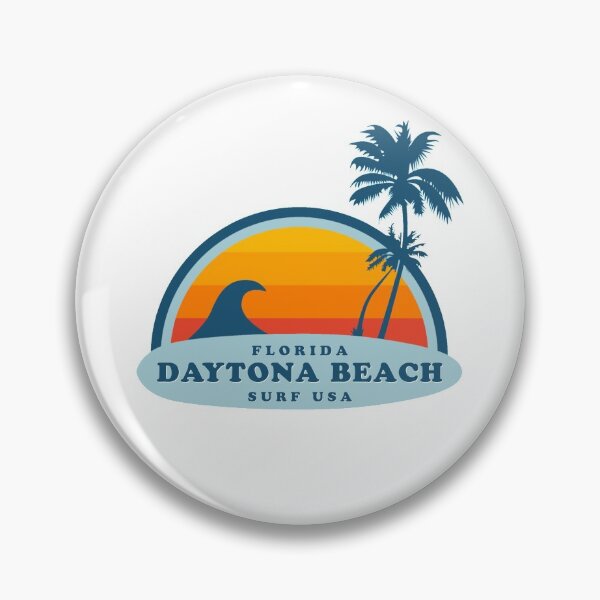 Item preview, Daytona Beach Florida Vintage Retro Surf USA Travel Vacation Summer Sunset Beach designed and sold by tmartinezta.