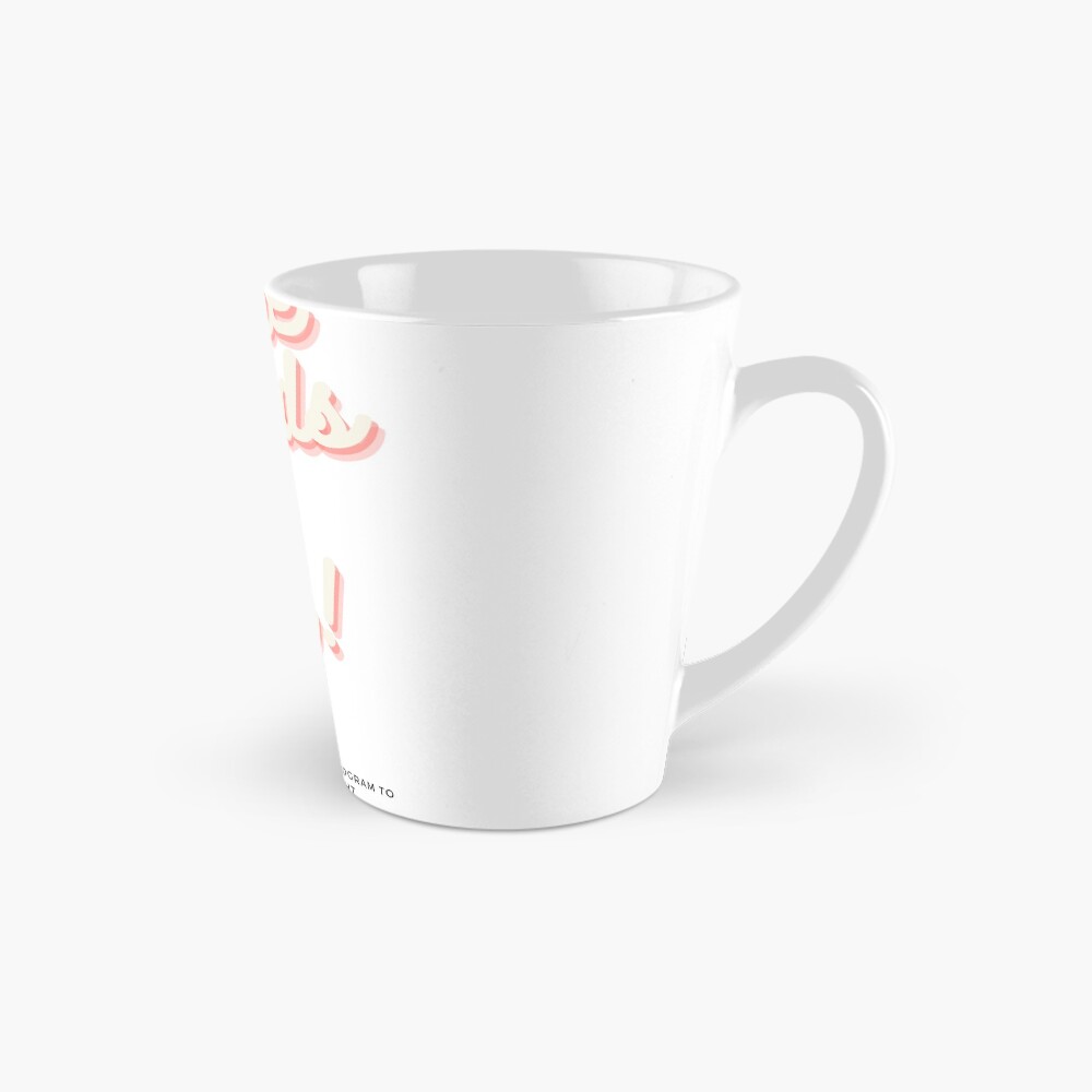 Item preview, Tall Mug designed and sold by Step-it-up.