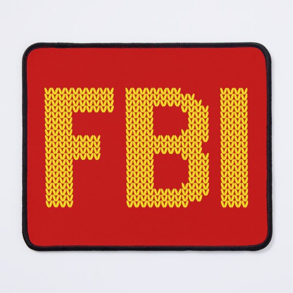 Item preview, FBI cool couture stitch-style designed and sold by Popular-Gifts.