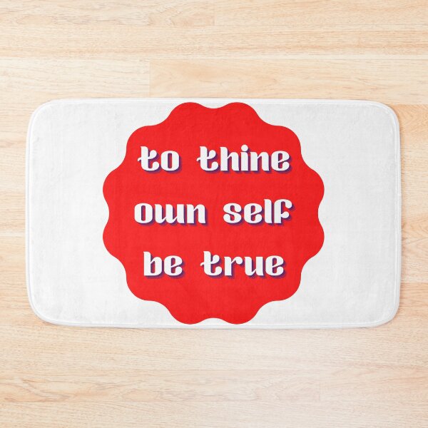 Item preview, To Thine Own Self Be True - Red designed and sold by inmylife24601.