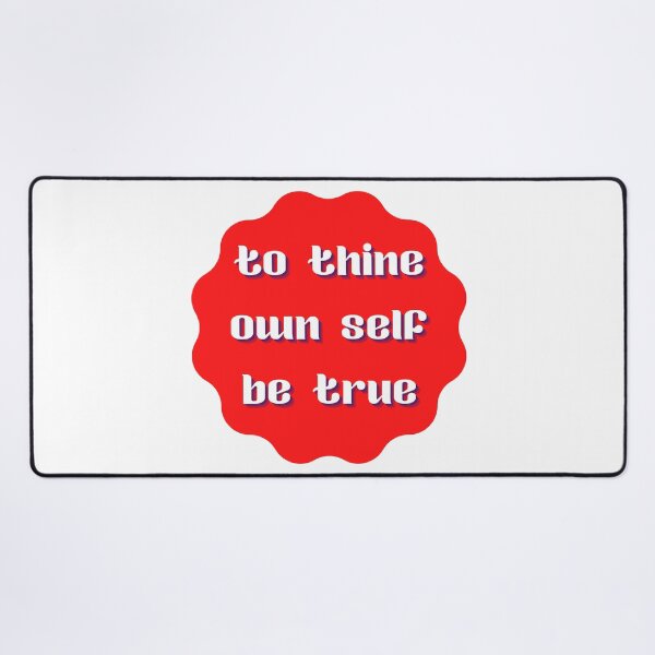 Item preview, To Thine Own Self Be True - Red designed and sold by inmylife24601.