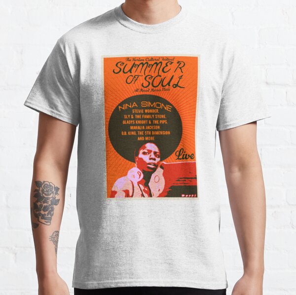 Nina Simone- Summer Of Soul Concert Poster Classic T-Shirt