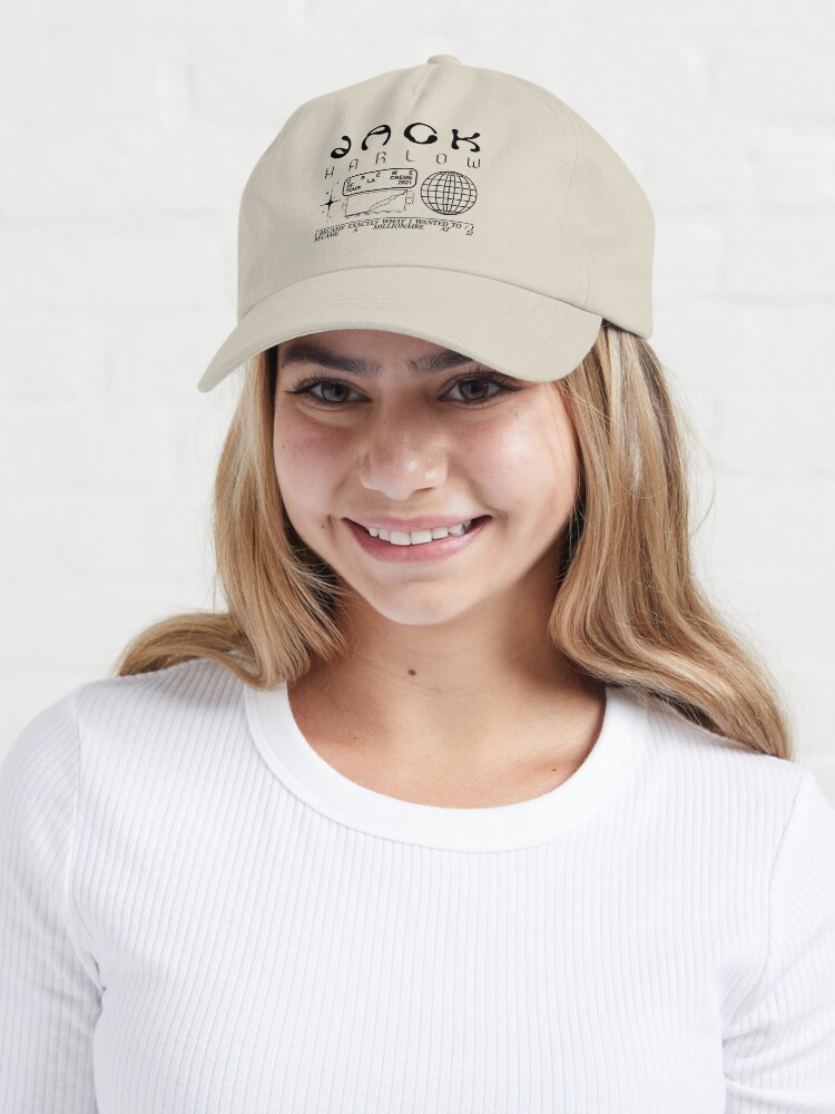 Alternate view of Jack Harlow Creme de la Creme Trippy Cool Artwork Cap
