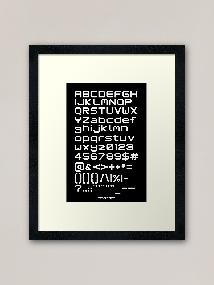 Thumbnail 2 of 7, Framed Art Print, Aextract Poster/Print designed and sold by AexDesigns.