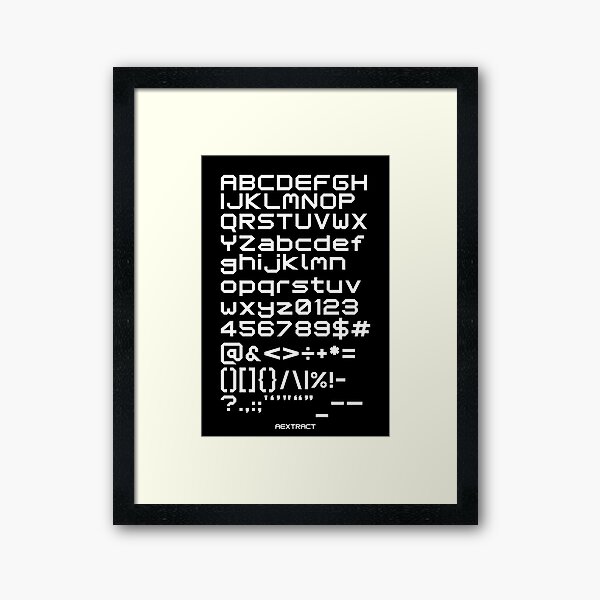 Framed Art Print