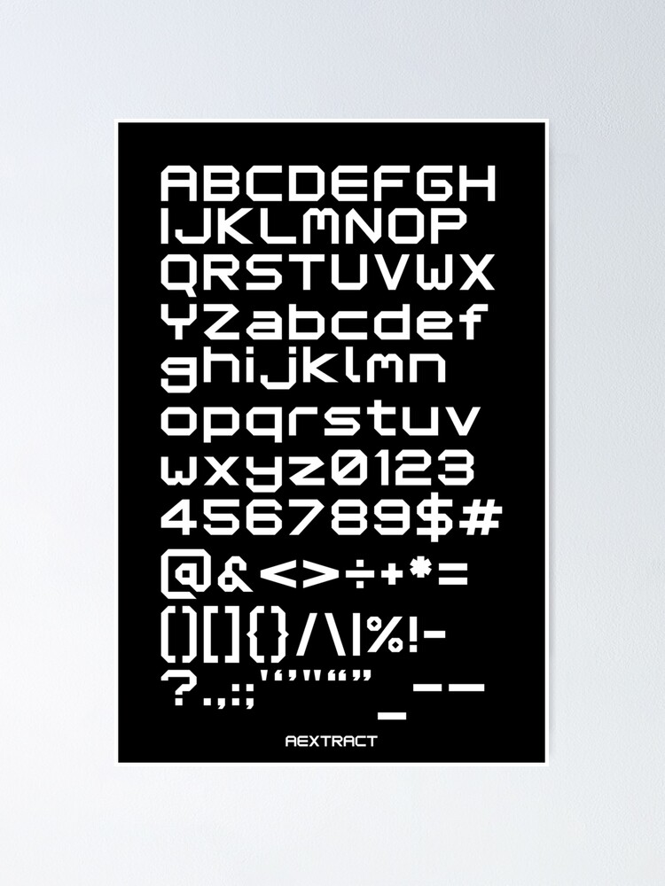 Thumbnail 2 of 3, Poster, Aextract Poster/Print designed and sold by AexDesigns.