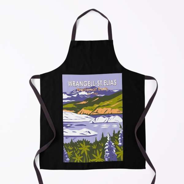 Item preview, Wrangell St Elias National Park Nizina Lake Alaska Vintage designed and sold by KrisSidDesigns.