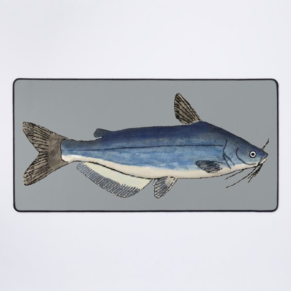 Item preview, Blue Catfish  designed and sold by fishfolkart.