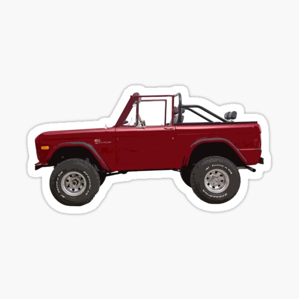 Ford Bronco Sticker