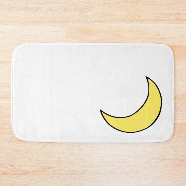 Item preview, Minimalistic And Simple Yellow Moon In Space At Night designed and sold by Barolina.