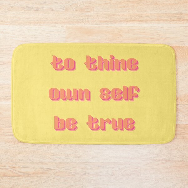 Item preview, To Thine Own Self Be True - Pastel Yellow designed and sold by inmylife24601.