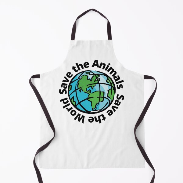 Item preview, Save the Animals Save the World designed and sold by Vegginitup.