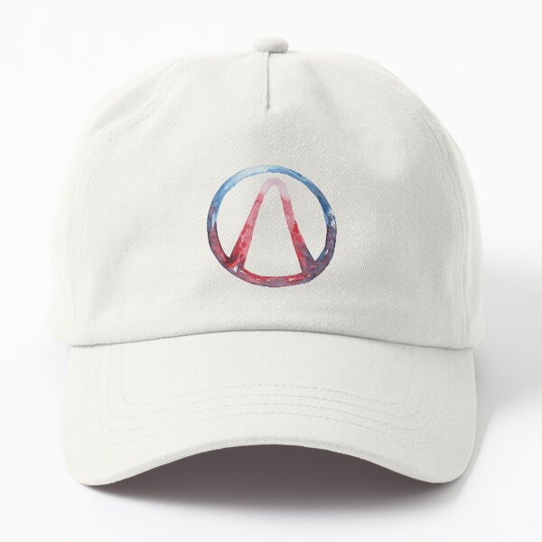 Item preview, Borderlands Vault symbole aquarelle / rouge et bleu designed and sold by HighFives555.