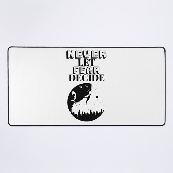 Item preview, NEVER LET FEAR DECIDE designed and sold by Ethos Bubbles.