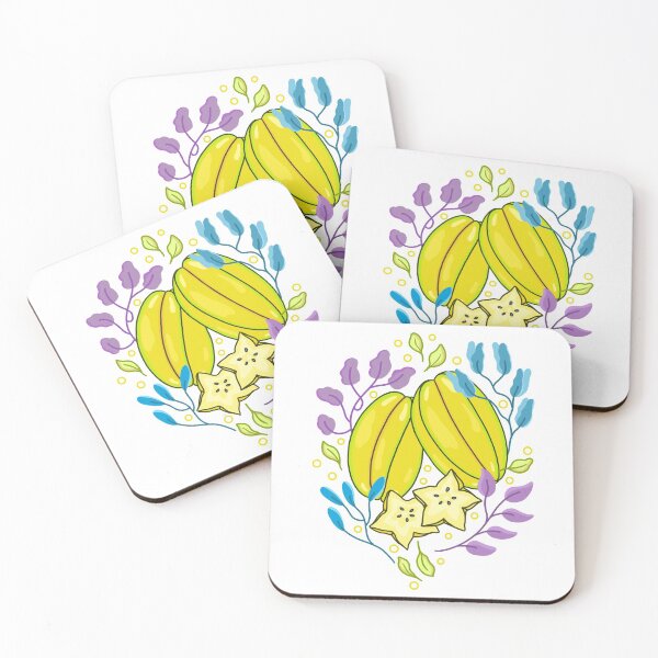 Item preview, Star Fruit Floral designed and sold by ethnicdrawing.