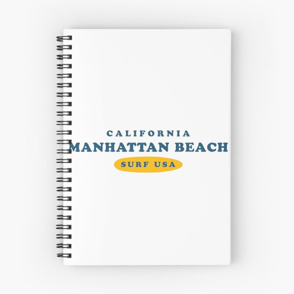 Item preview, Manhattan Beach California Vintage Retro Surf USA Travel Vacation Summer Sunset Beach designed and sold by tmartinezta.