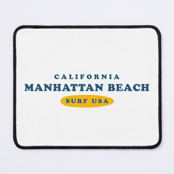 Item preview, Manhattan Beach California Vintage Retro Surf USA Travel Vacation Summer Sunset Beach designed and sold by tmartinezta.