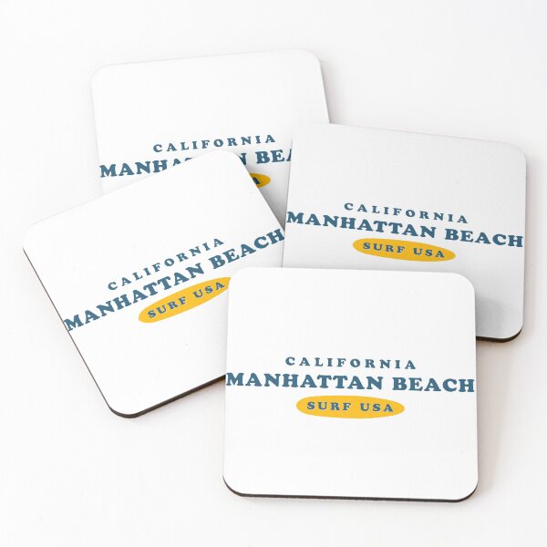 Item preview, Manhattan Beach California Vintage Retro Surf USA Travel Vacation Summer Sunset Beach designed and sold by tmartinezta.