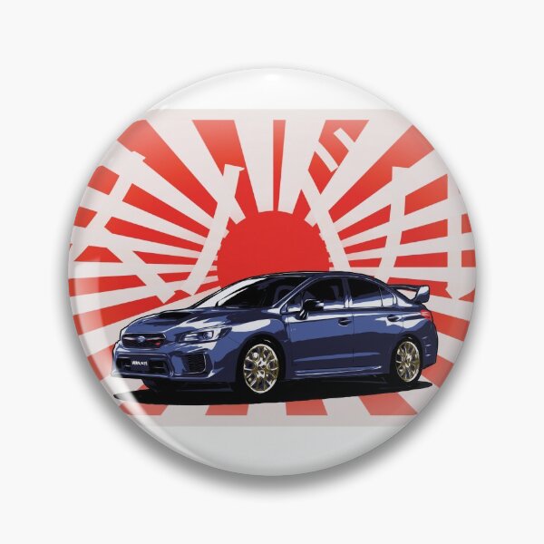 Artikelvorschau, JDM Rising Sun STI entworfen und verkauft von cgardnerdesigns.