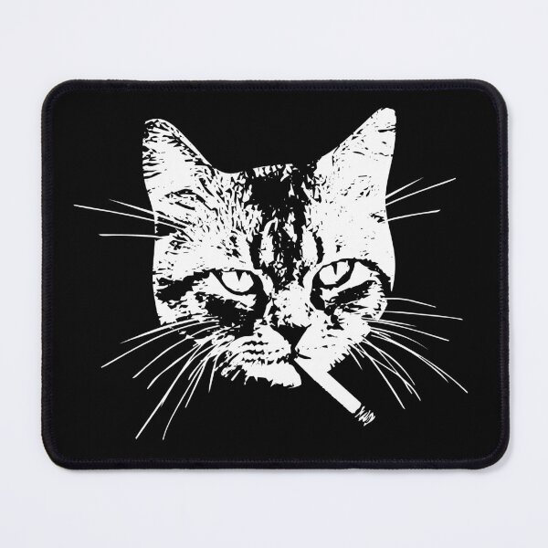 Item preview, Tabby Cat Smoking designed and sold by SpreadForSatan.