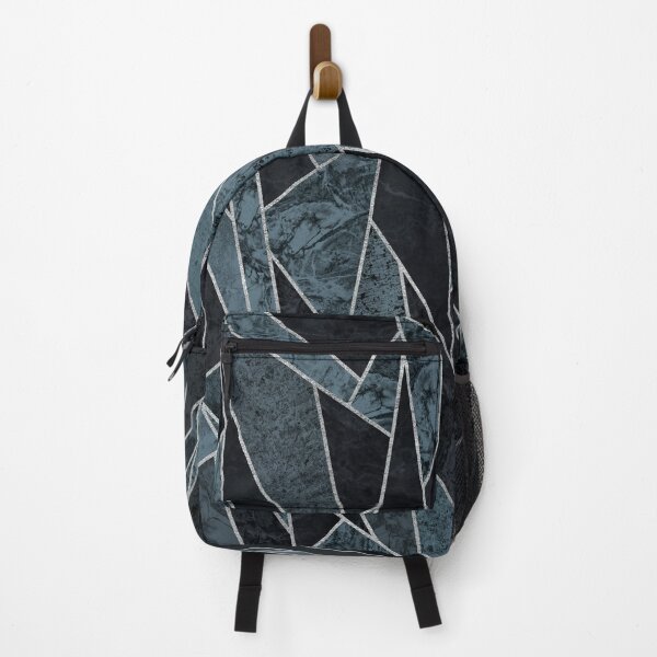 Item preview, Shattered Blue Ice - Abstract Mosaic Pattern designed and sold by AmbienceArt.