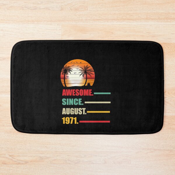 Item preview, 50. Birthday Awesome Since August 1971 designed and sold by Ibu83.
