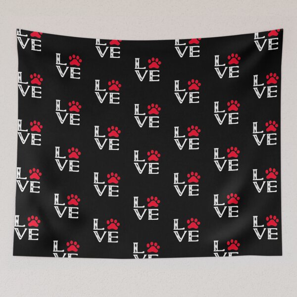 Item preview, Love Pawprint designed and sold by ZiesMerch.
