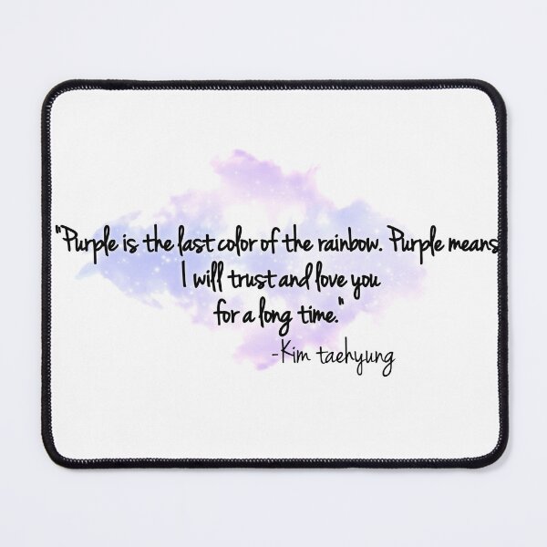 Item preview, BTS Kim Taehyung V quote designed and sold by Digitalfairy.