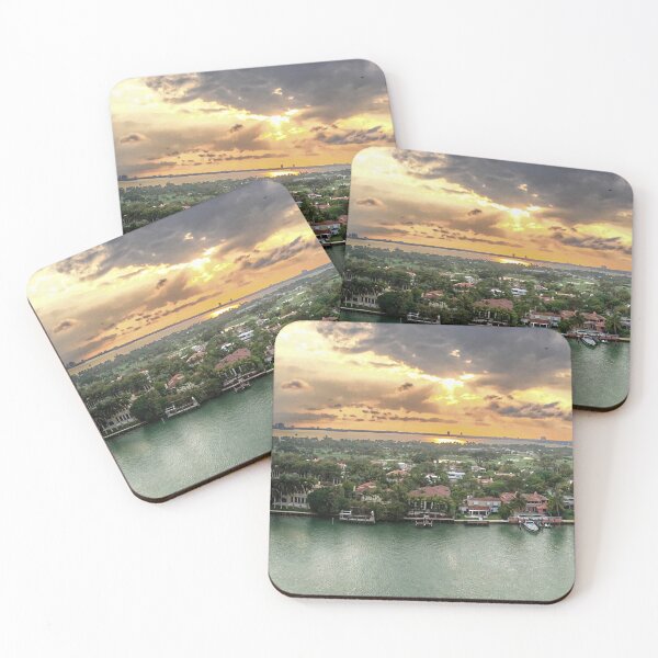Item preview, Miami Beach Florida Sunset FL Majestic View designed and sold by Piper-Deals.