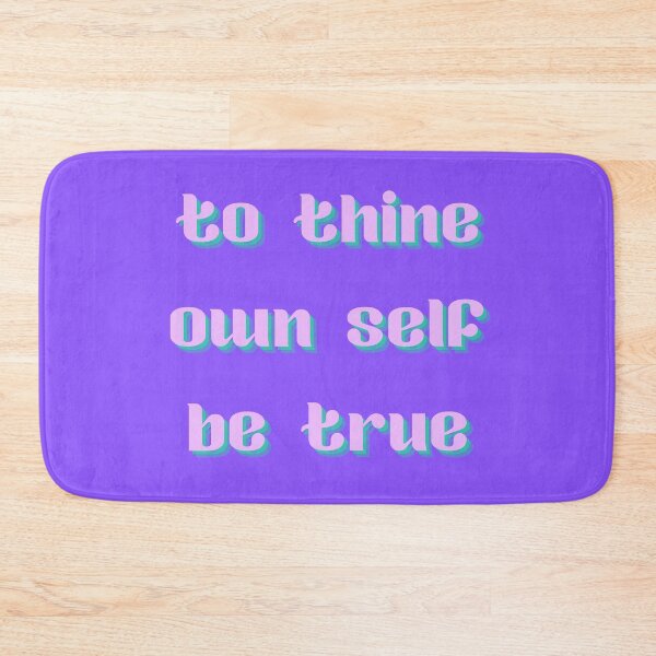 Item preview, To Thine Own Self Be True- Purple designed and sold by inmylife24601.
