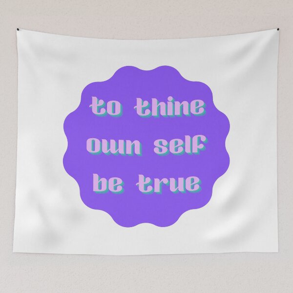 Item preview, To Thine Own Self Be True- Purple designed and sold by inmylife24601.