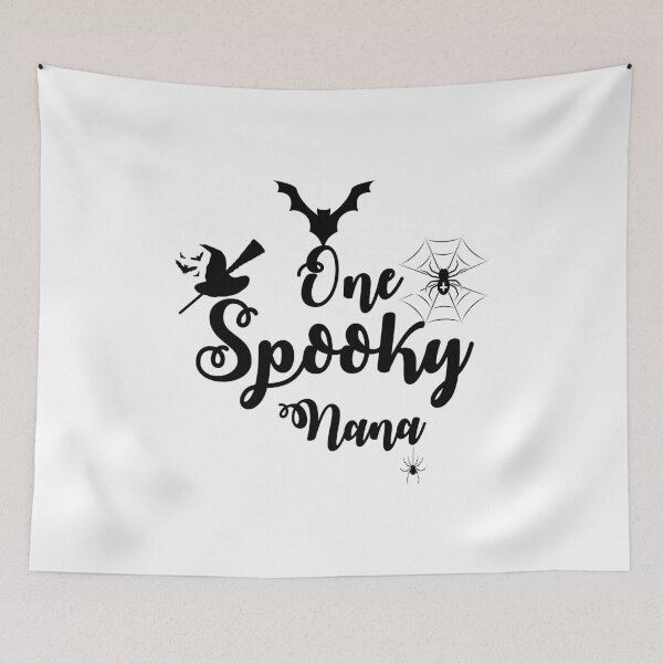 Item preview, one spooky nana- funny spooky Halloween gift-pumkin idea designed and sold by NiceSpot.