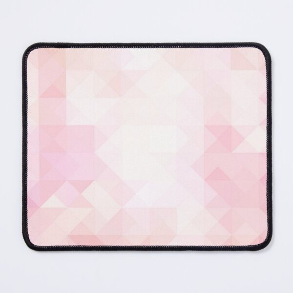 Item preview, abstract Pale Pink Geometric Triangle Design Pattern designed and sold by WearWolfDesigns.
