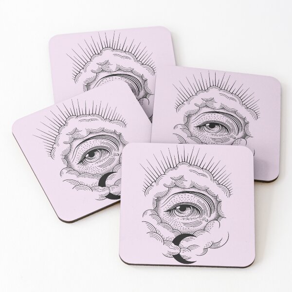 Item preview, God's Eye In The Sky Line Art designed and sold by VADIMproducts.
