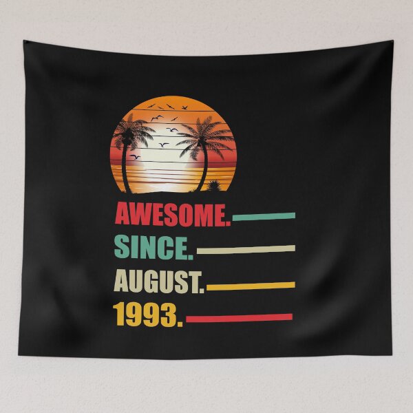 Item preview, 28. Birthday Awesome Since August 1993 designed and sold by Ibu83.